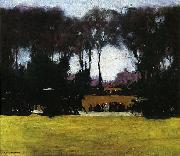 George Wesley Bellows Central Park oil on canvas